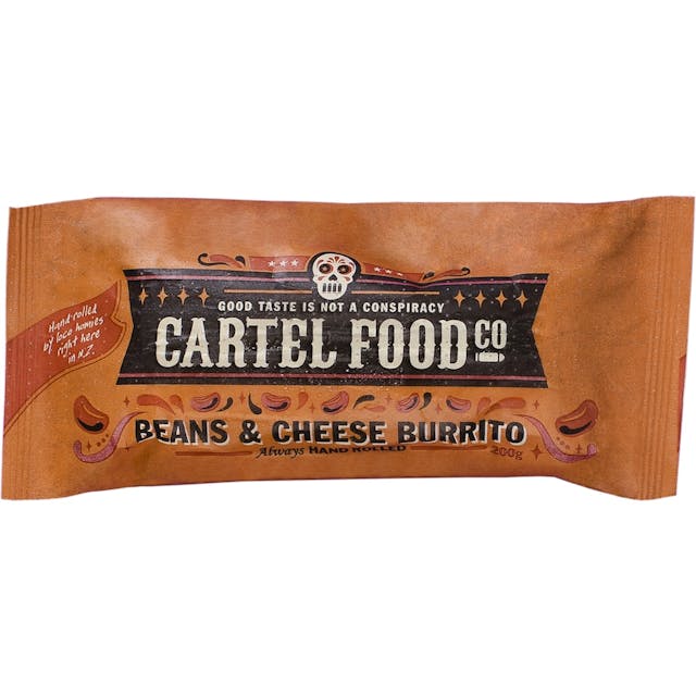 Cartel Food Co Burrito Beans & Cheese