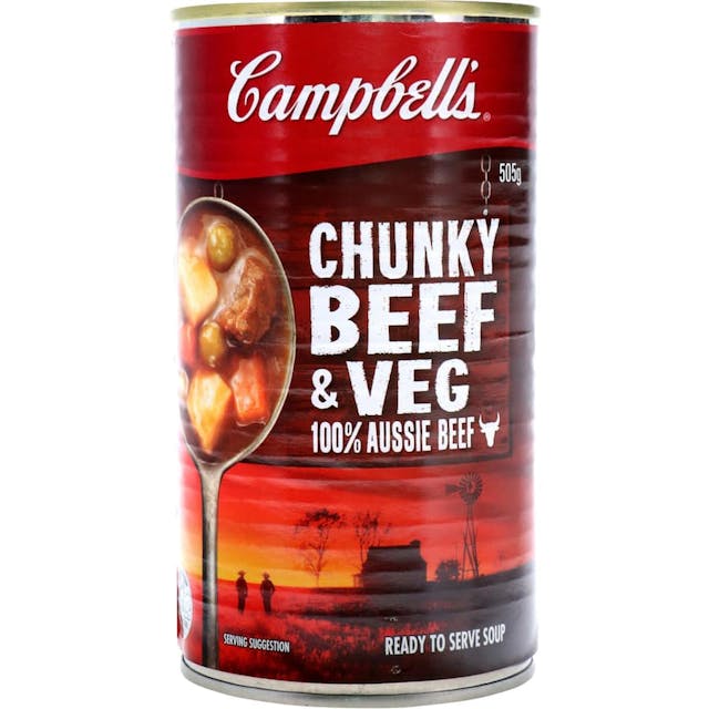 Campbells Chunky Canned Soup Beef