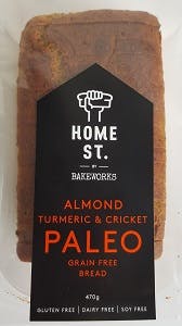 Home St. Almond Turmeric & Cricket Paleo Bread