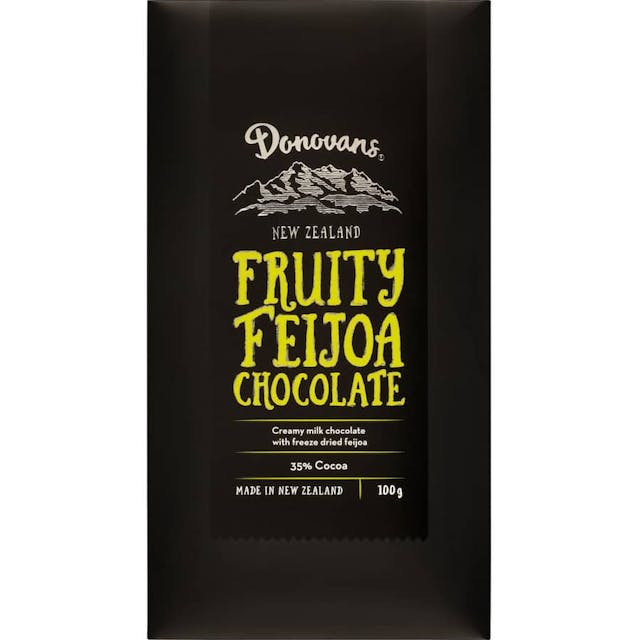Donovans Chocolate Bar Fruity Feijoa