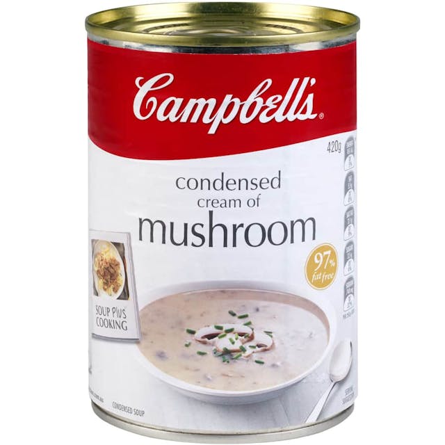 Campbells Canned Soup Cream Of Mushroom Condensed