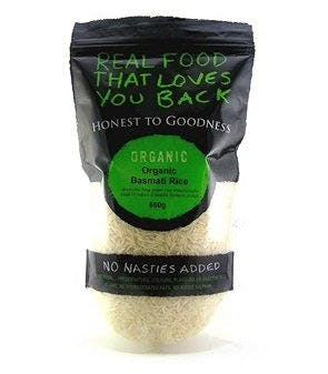 Honest To Goodness Organic Basmati White Rice