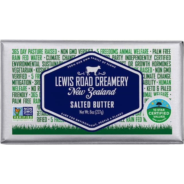 Lewis road creamery butter salted 10 star values
