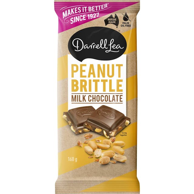 Darrell Lea Peanut Brittle Chocolate