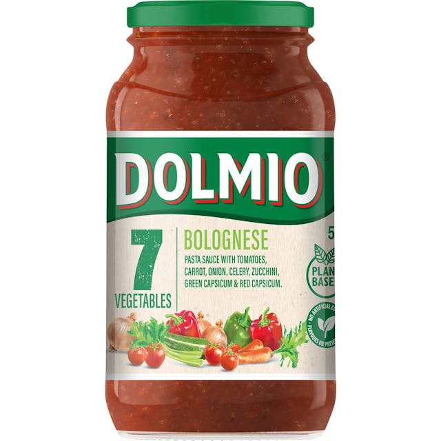 Dolmio 7 Vegetable Bolognese Pasta Sauce