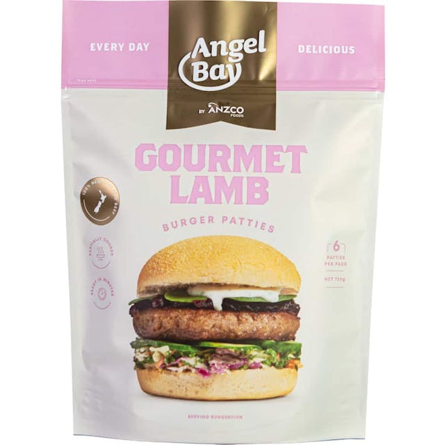 Angel Bay Burger Patties Gourmet Lamb