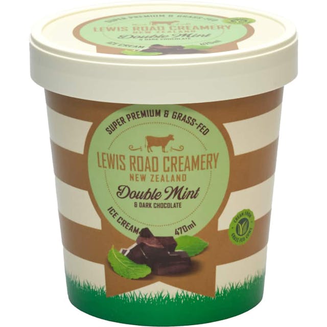 Lewis Road Creamery Ice Cream Garden Mint & Dark Chocolate