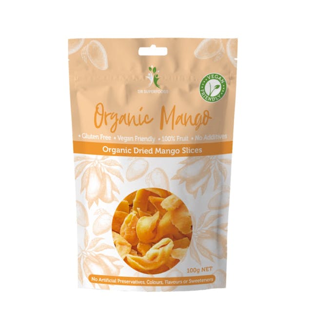 Dr Superfoods Certified Organic Dried Mango