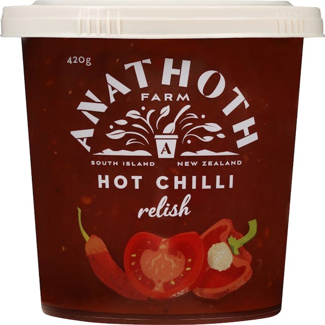 Anathoth Farm Relish Hot Chilli
