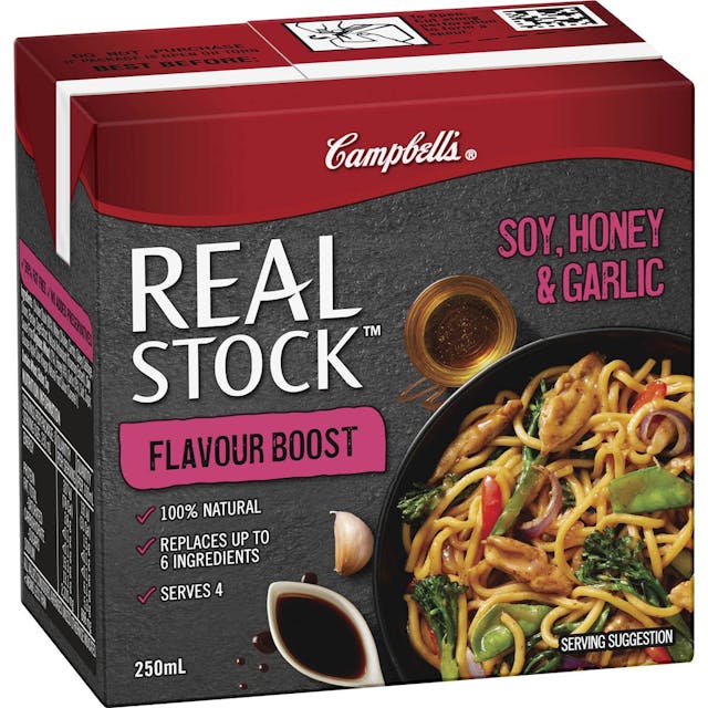 Campbell's Real Stock Flavour Boost Soy, Honey & Garlic