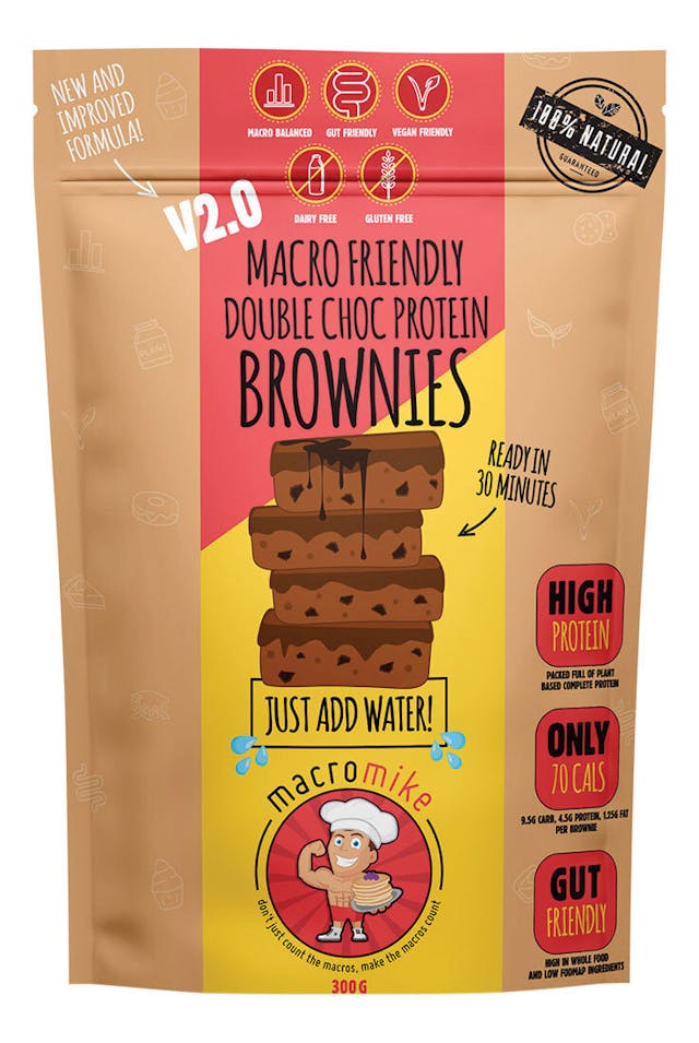 Double Choc Protein Brownies
