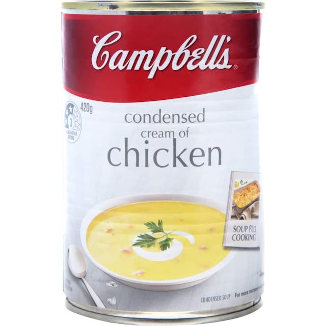 Campbells Canned Soup Cream Of Chicken Condensed