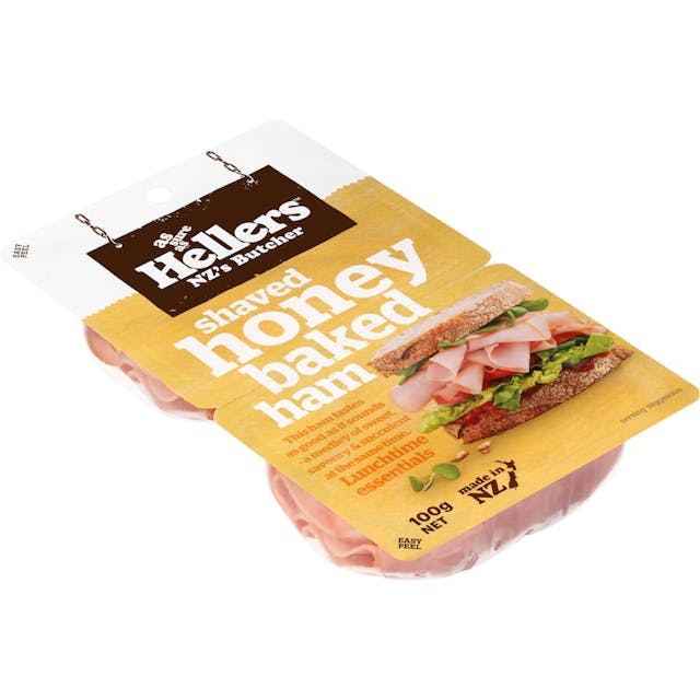 Hellers Ham Shaved Honey Baked