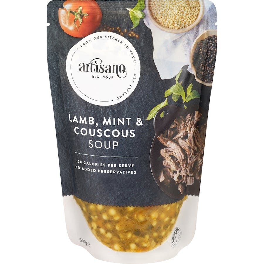 Artisano Chilled Soup Lamb Mint & Couscous