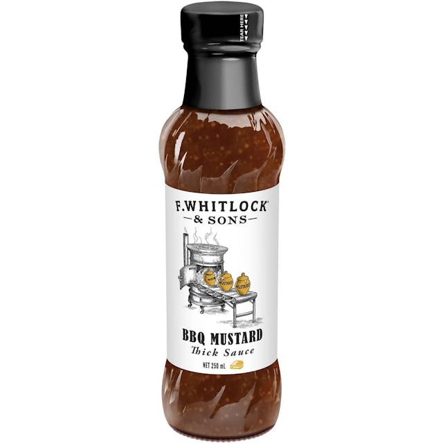 F. Whitlock & Sons Barbecue Bbq Mustard Thick Sauce